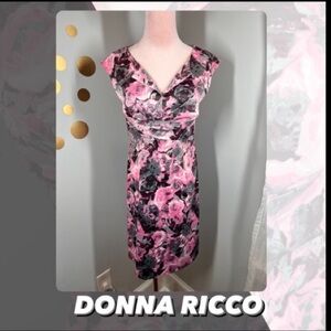 EUC Donna Ricco Floral Dress